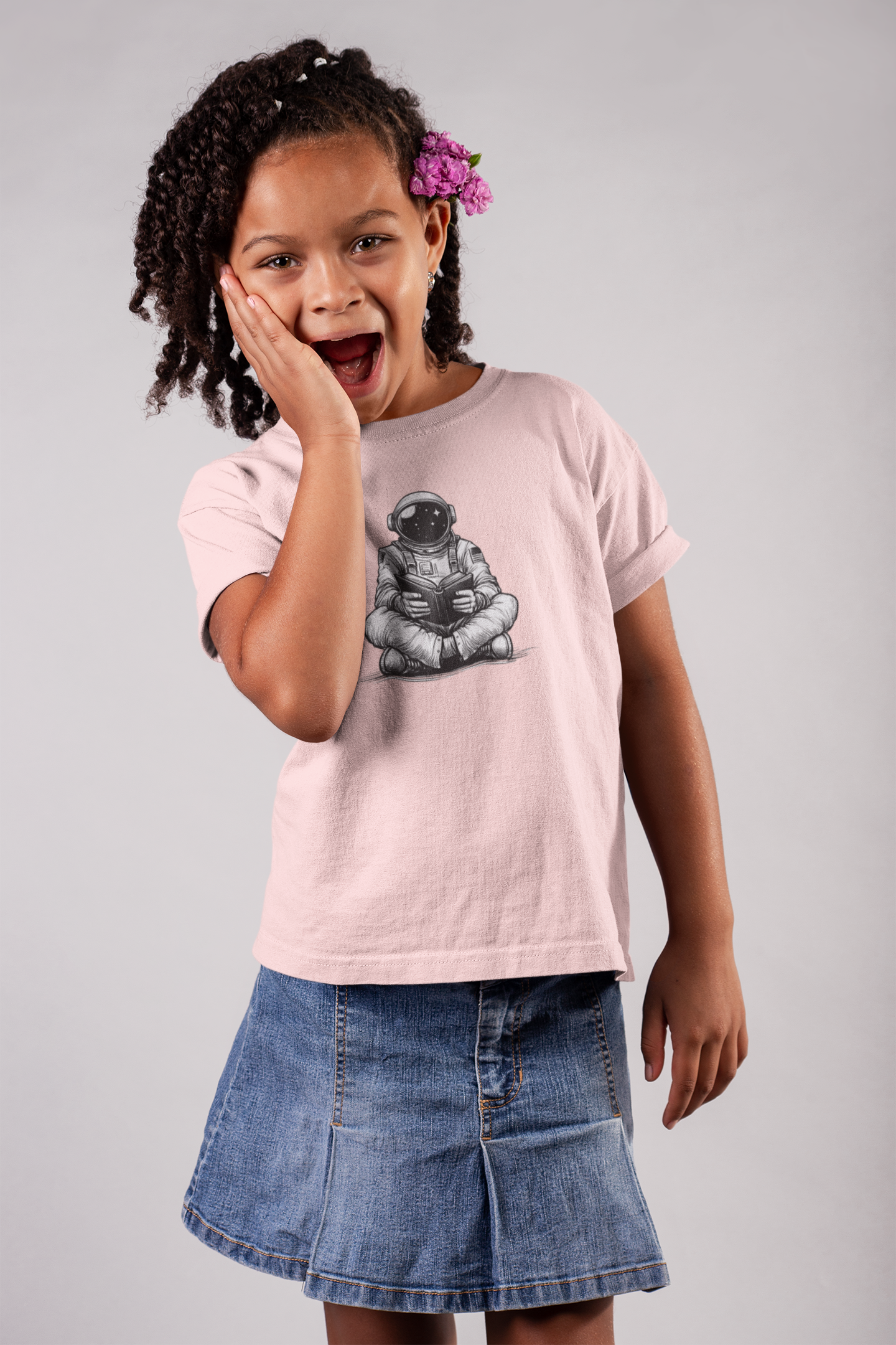 Toddler Lunar Library Tee