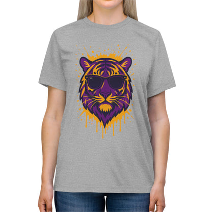 Geaux Splatter Tee, Unisex Shirt, Trendy Apparel, Casual Wear, Gift for Animal Lovers, Summer Style