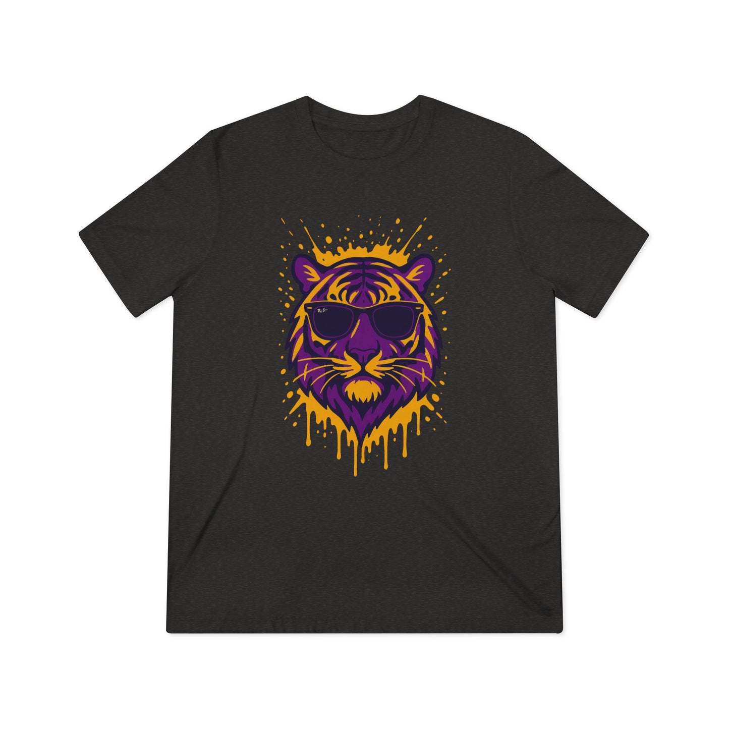 Geaux Splatter Tee, Unisex Shirt, Trendy Apparel, Casual Wear, Gift for Animal Lovers, Summer Style