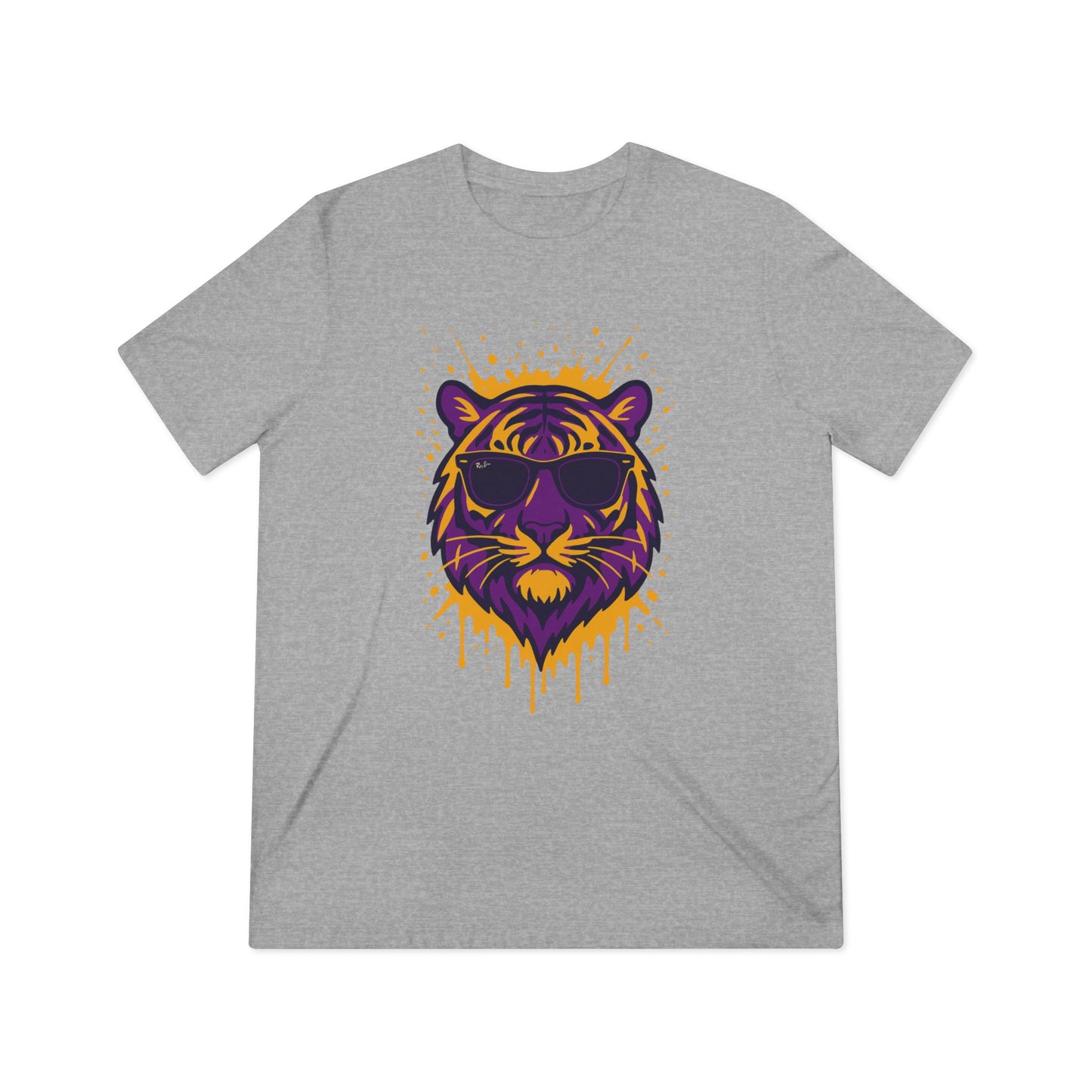 Geaux Splatter Tee, Unisex Shirt, Trendy Apparel, Casual Wear, Gift for Animal Lovers, Summer Style