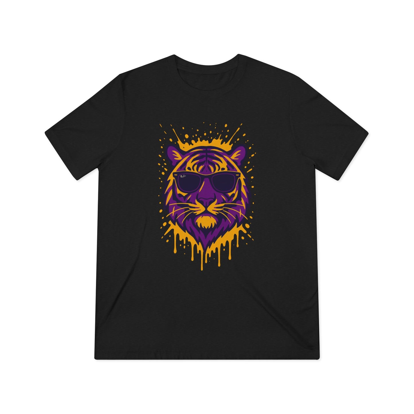 Geaux Splatter Tee, Unisex Shirt, Trendy Apparel, Casual Wear, Gift for Animal Lovers, Summer Style