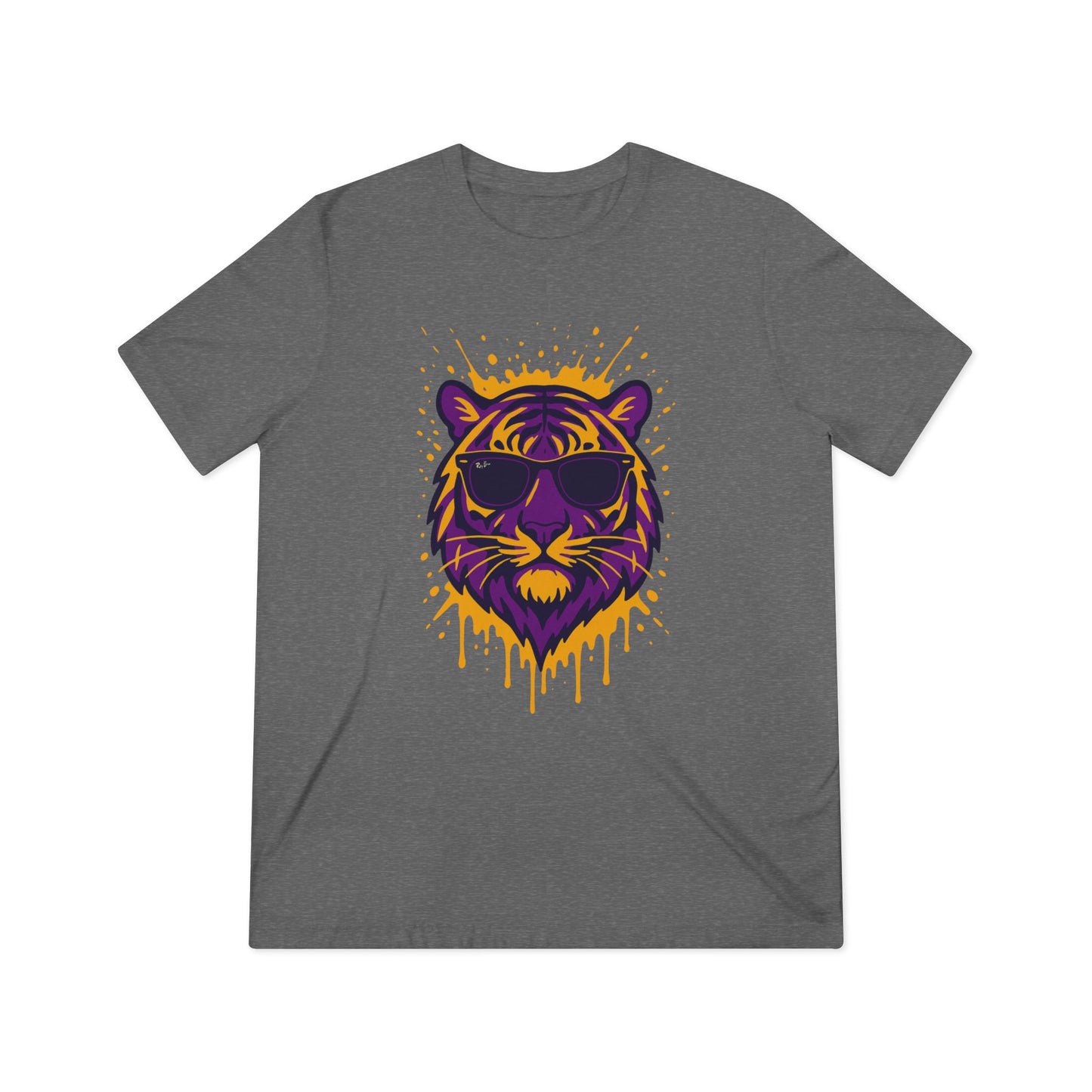 Geaux Splatter Tee, Unisex Shirt, Trendy Apparel, Casual Wear, Gift for Animal Lovers, Summer Style